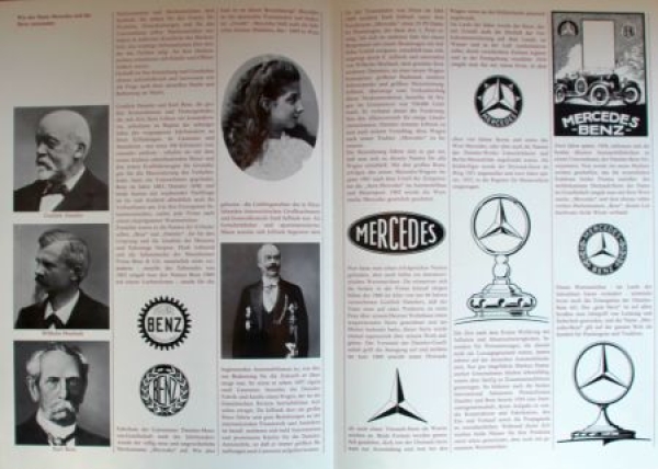Mercedes-Benz 1967 "Wie der Name Mercedes entstand" Carbrochure (4504)